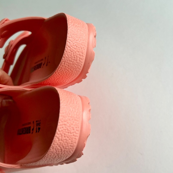 Birkenstock Arizona Eva Light Pink Vinyl Slide Sandals size EUR 41, US 10.5 - Picture 11 of 13